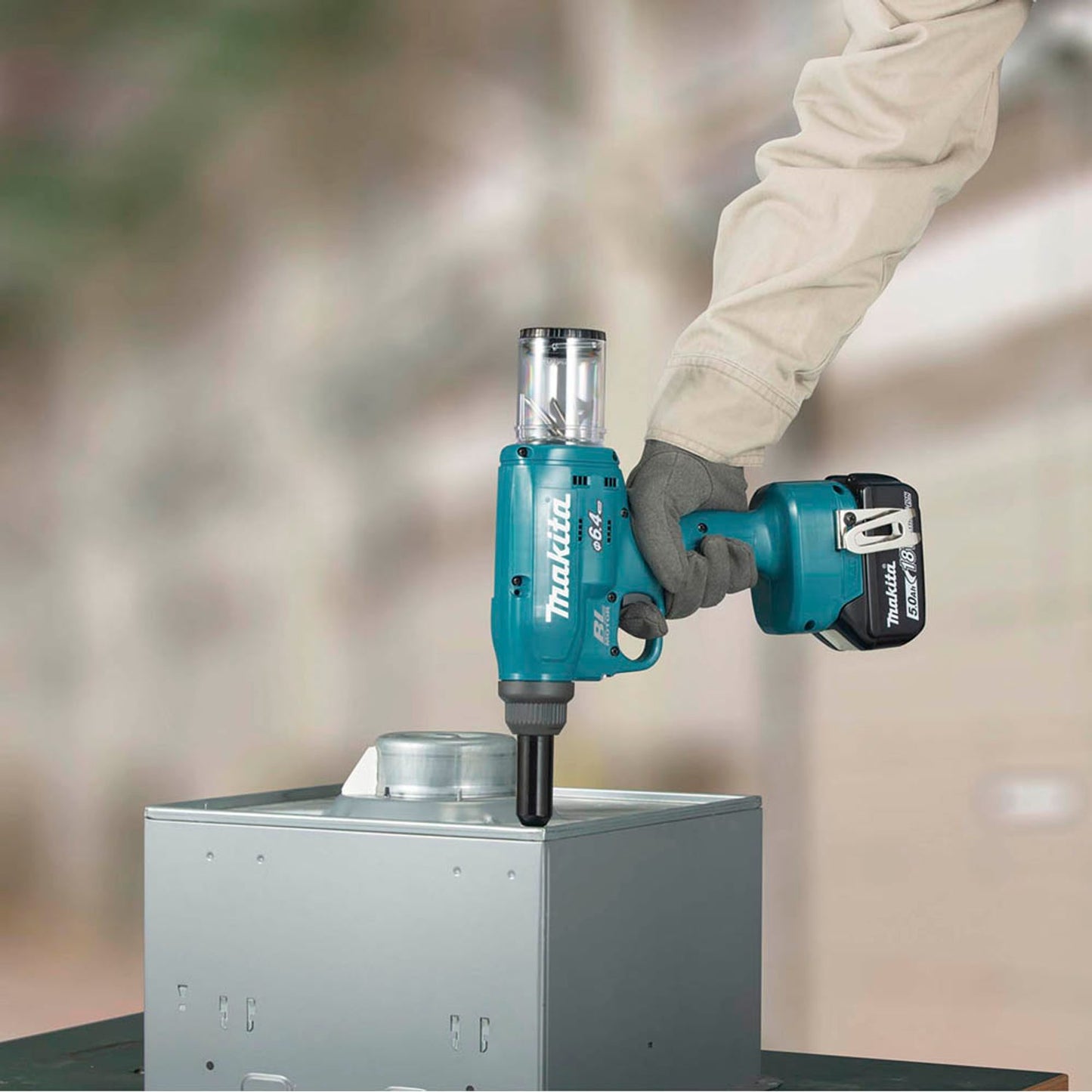 makita Akku-Blindnietsetzgerät 18,0 V, ohne Akku | DRV250Z