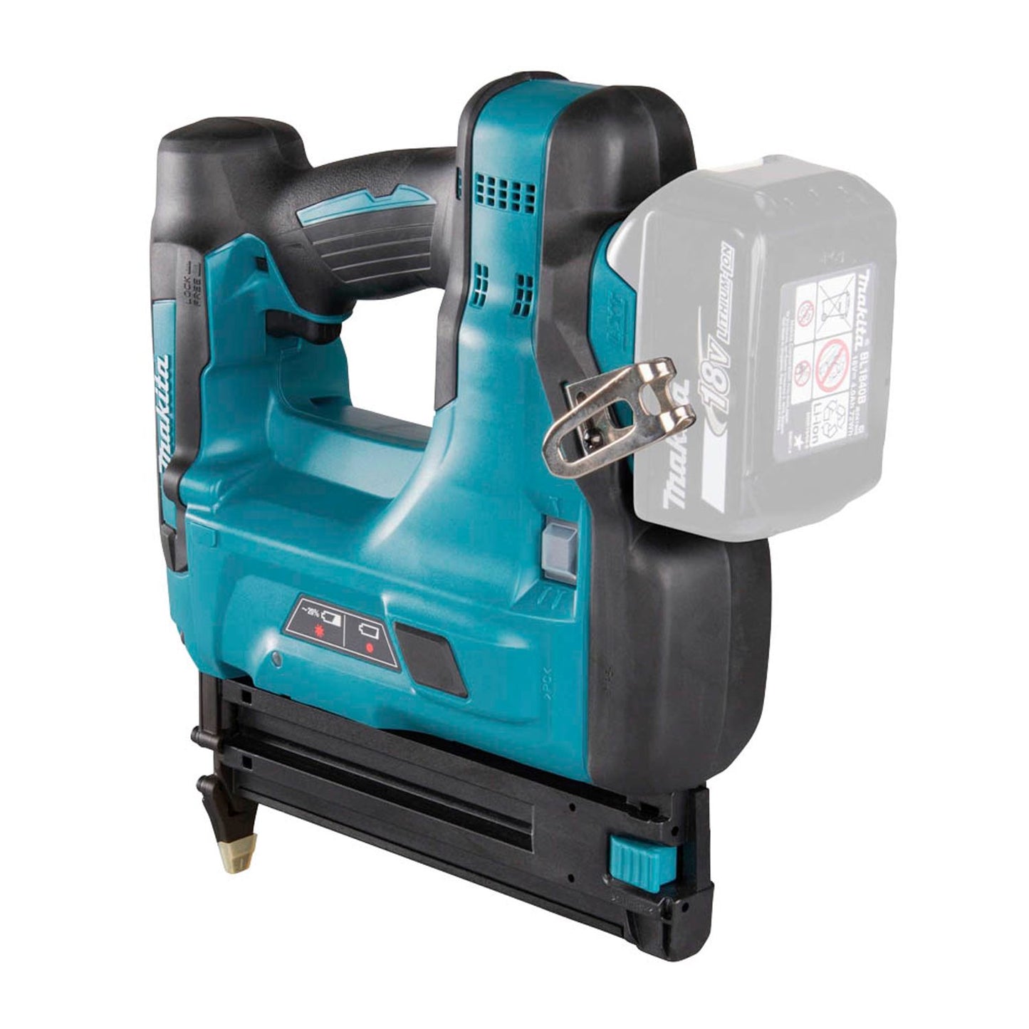 makita Akku-Nagler 18,0 V, ohne Akku | DBN500Z
