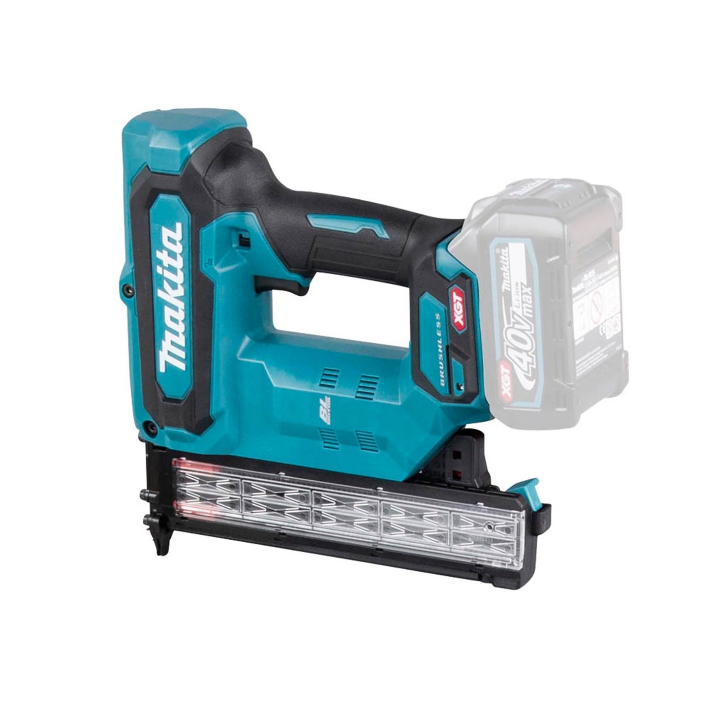 makita Akku-Nagler 40,0 V max., ohne Akku | FN001GZ