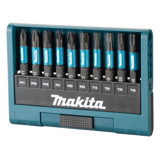 makita Bit-Set, 10-teilig | E-12011