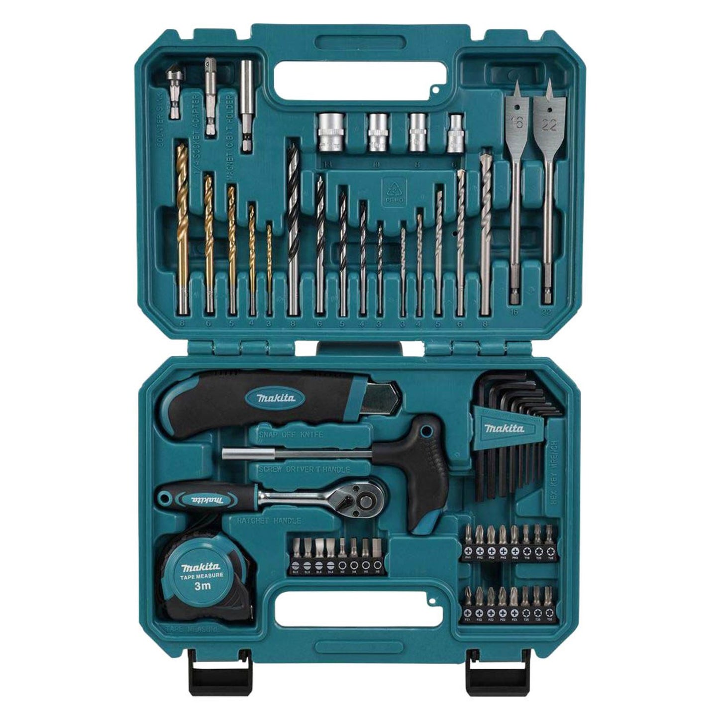 makita Werkzeug-Set 60-teilig | E-15095