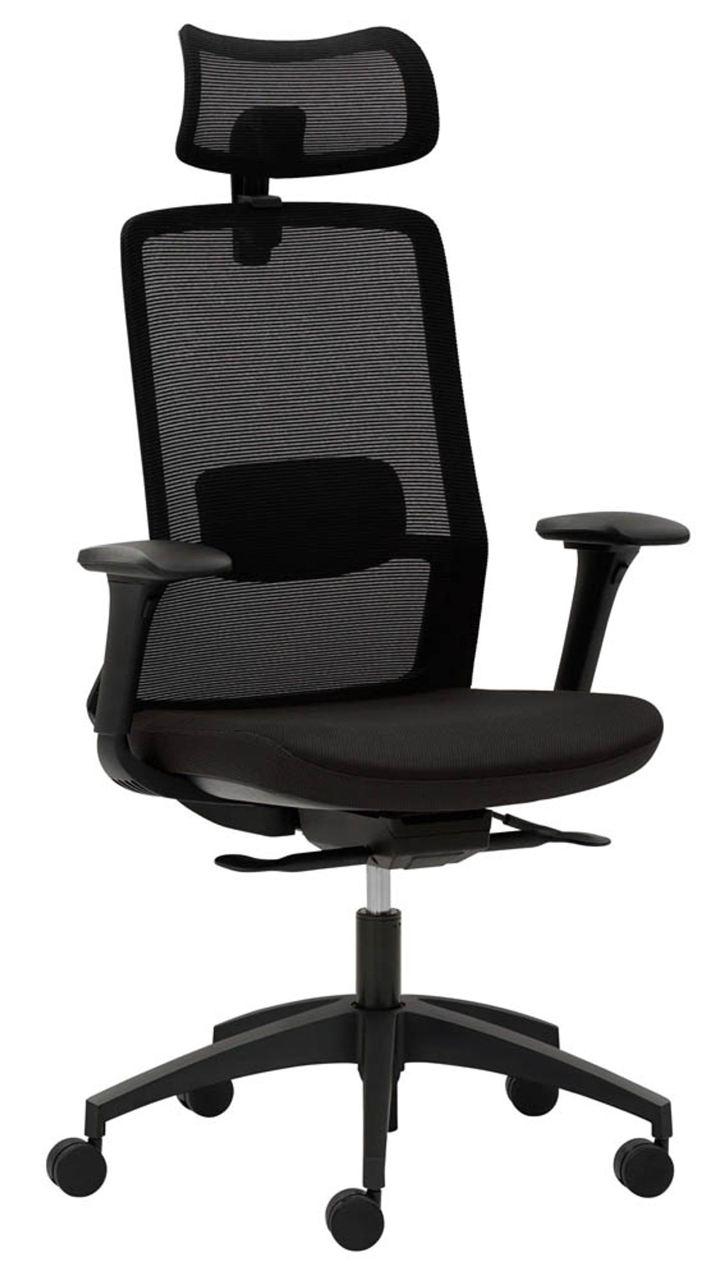 Mayer Bürostuhl, 2481 Stoff schwarz, Gestell schwarz