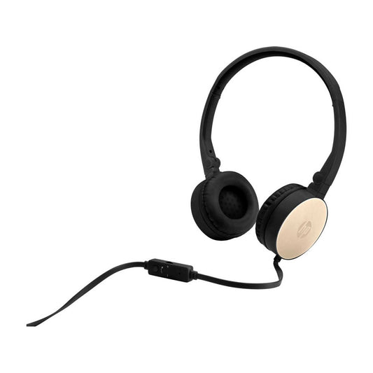 HP H2800 Headset schwarz, gold | 2AP94AA#ABB