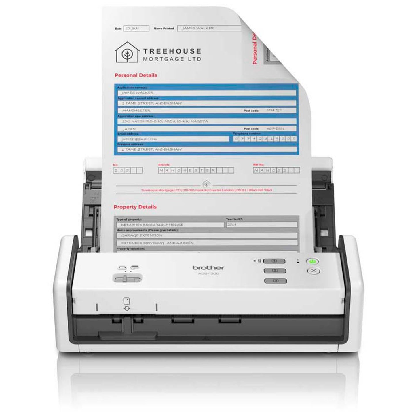 brother ADS-1300 Dokumentenscanner | ADS1300UN1