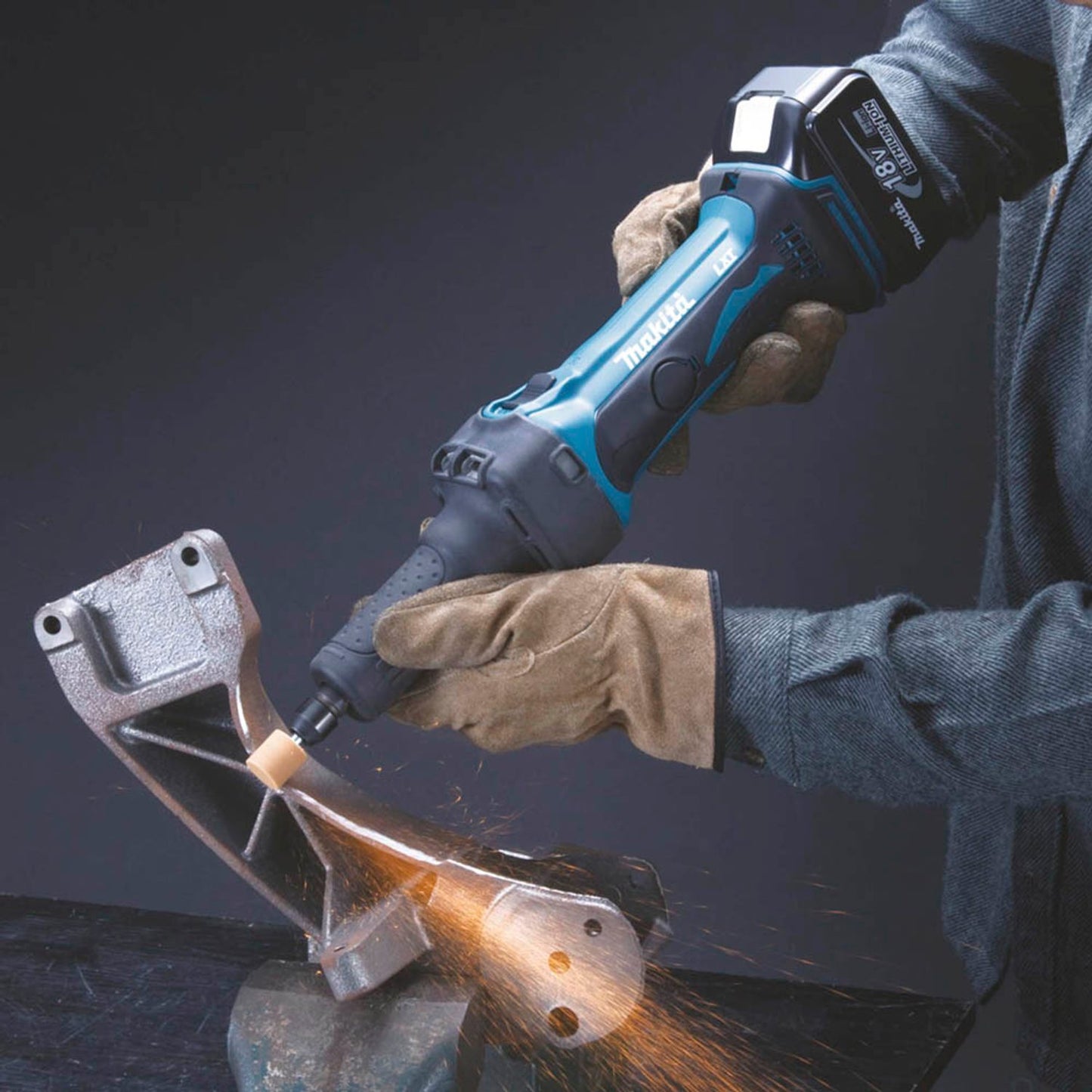 makita Akku-Geradschleifer 18,0 V, ohne Akku | DGD800Z