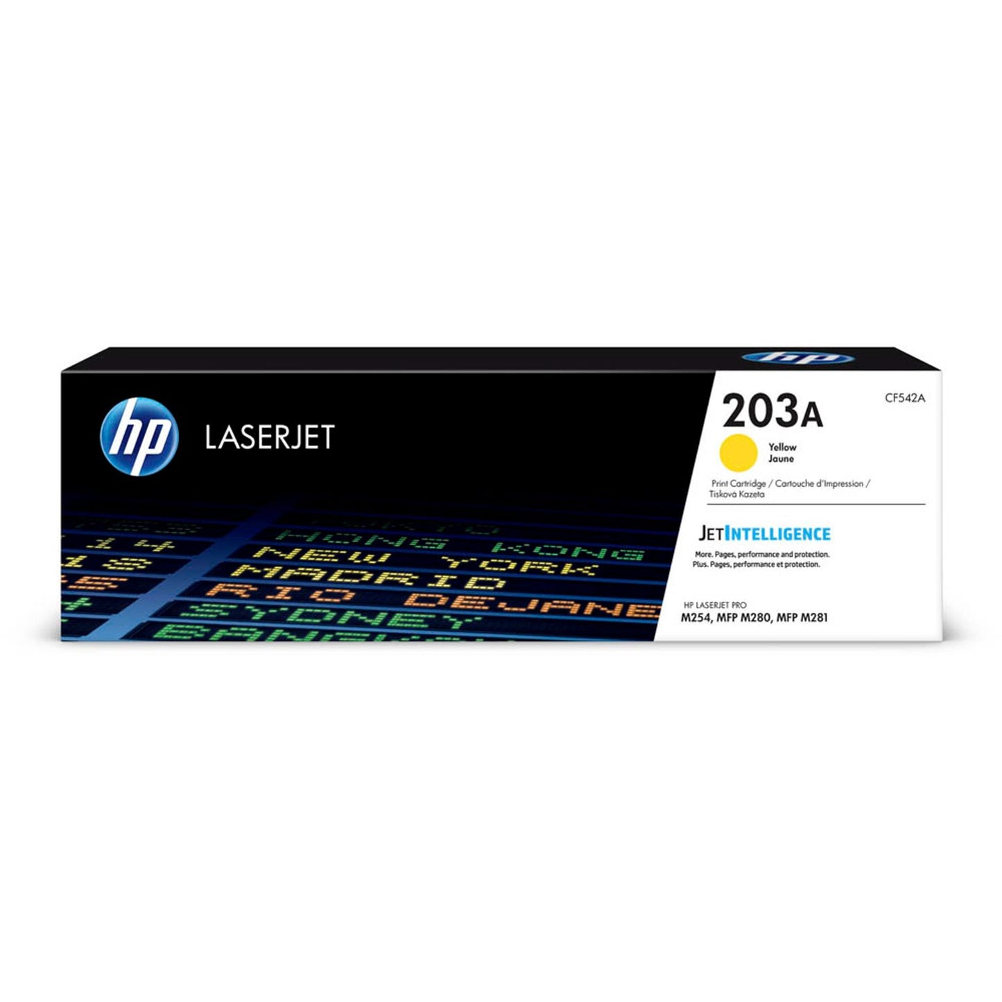 HP 203A () gelb Tonerkartusche | CF542A