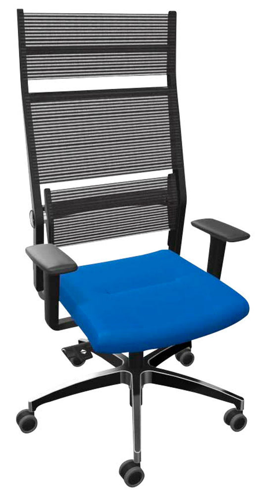 Dauphin Bürostuhl Lordo, Gestell alu