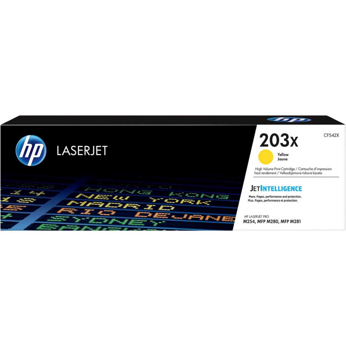 HP 203X () gelb Tonerkartusche | CF542X