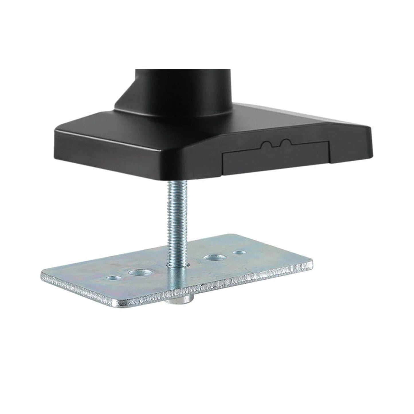 DIGITUS Monitor-Halterung schwarz für 2 Monitore, Tischklemme | DA-90427