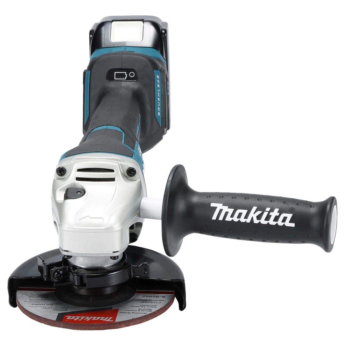 makita Akku-Winkelschleifer 18,0 V, mit 2 Akkus | DGA517RTJ
