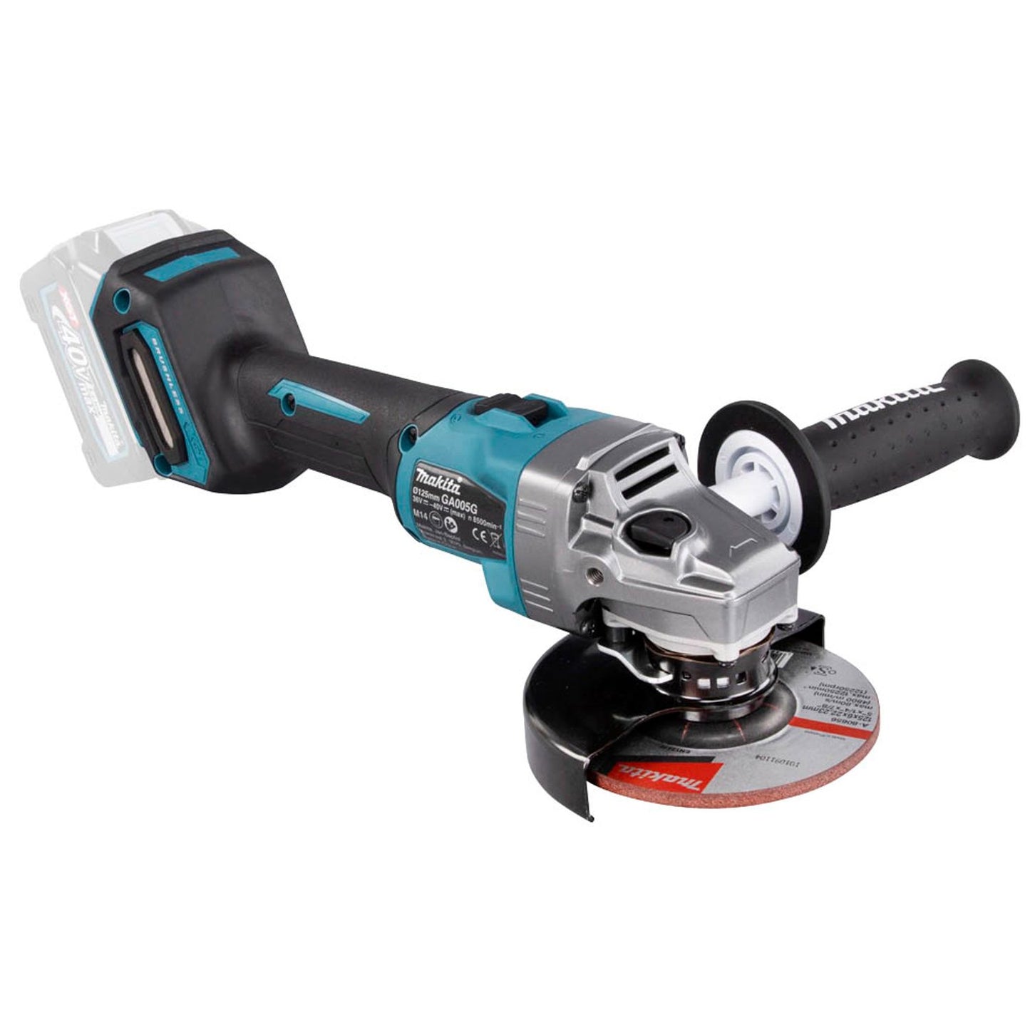makita Akku-Winkelschleifer 40,0 V max., ohne Akku | GA005GZ