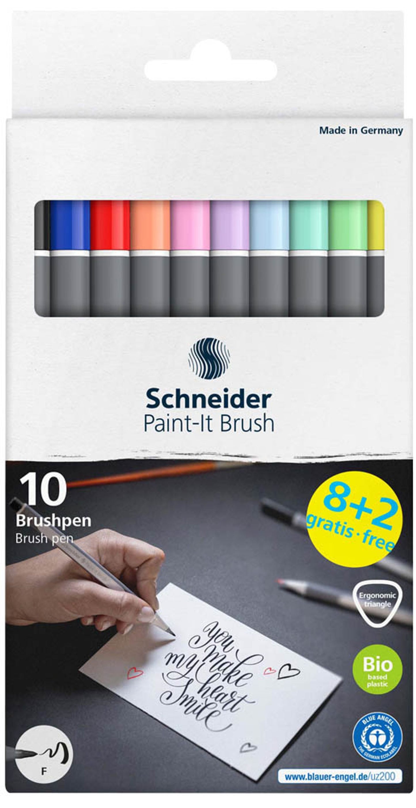 Schneider Paint-It 070 Filzstifte farbsortiert, St.