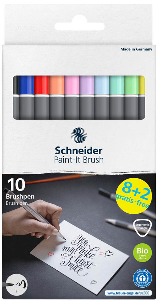 Schneider Paint-It 070 Filzstifte farbsortiert, St.