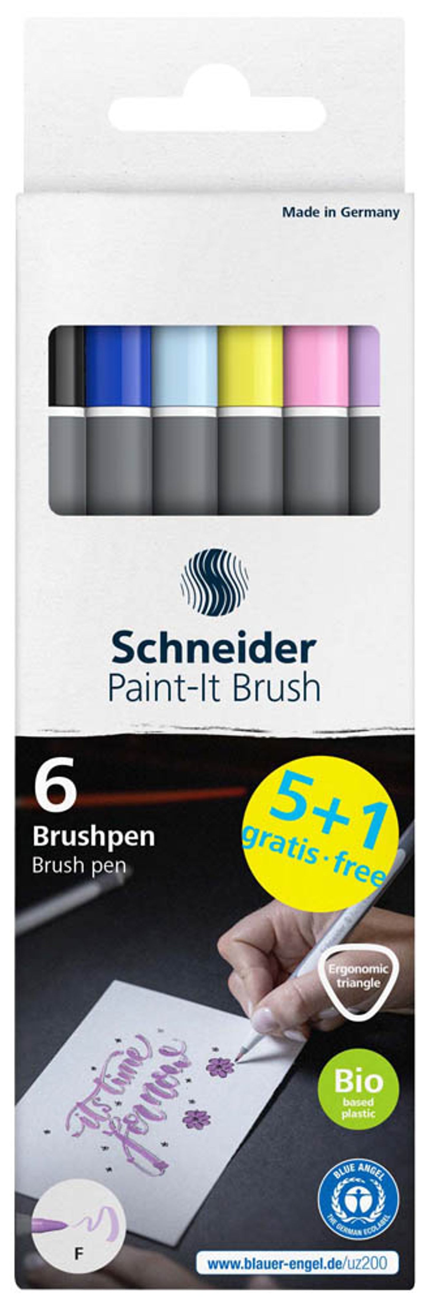 Schneider Paint-It 070 Filzstifte farbsortiert, St.