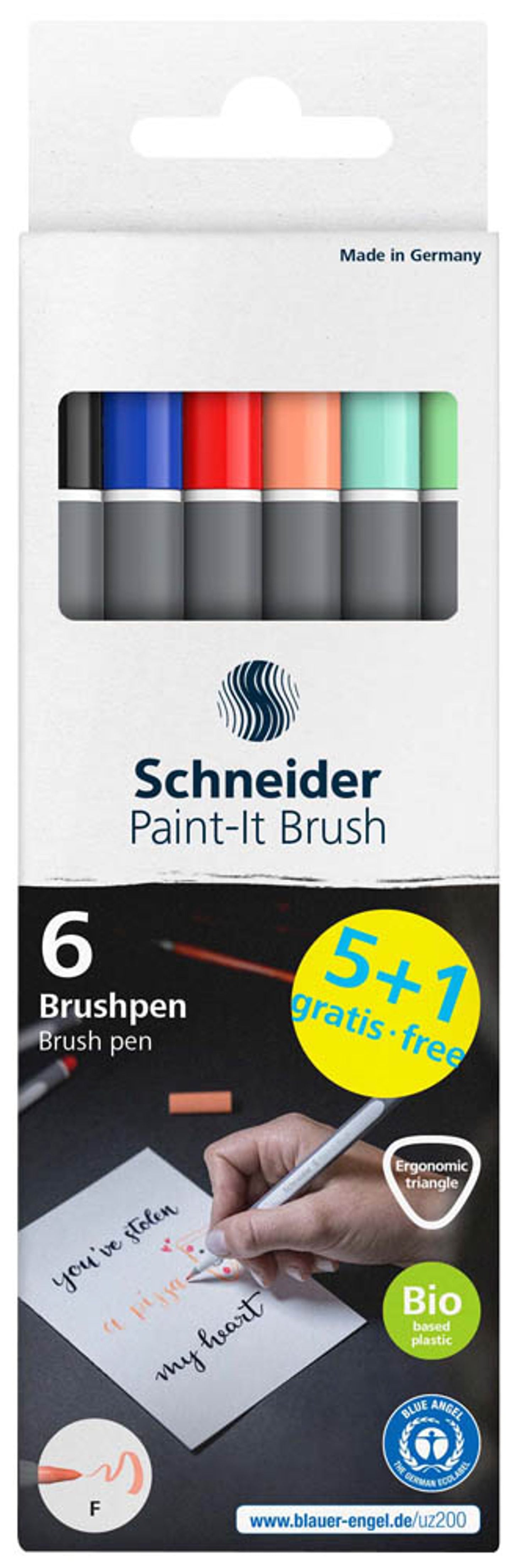 Schneider Paint-It 070 Filzstifte farbsortiert, St.