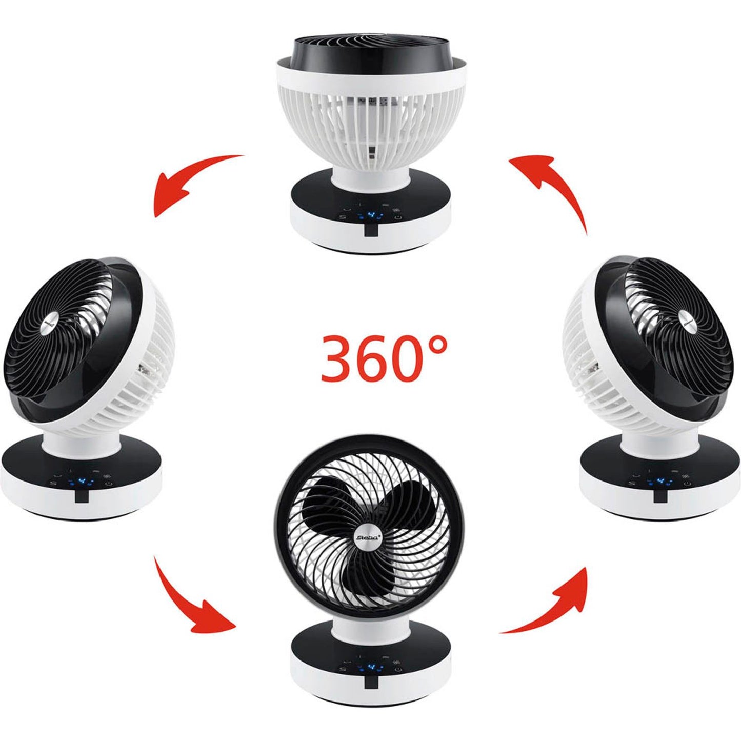 Steba VT 360 Twist Tischventilator 39 W | 35-36-00