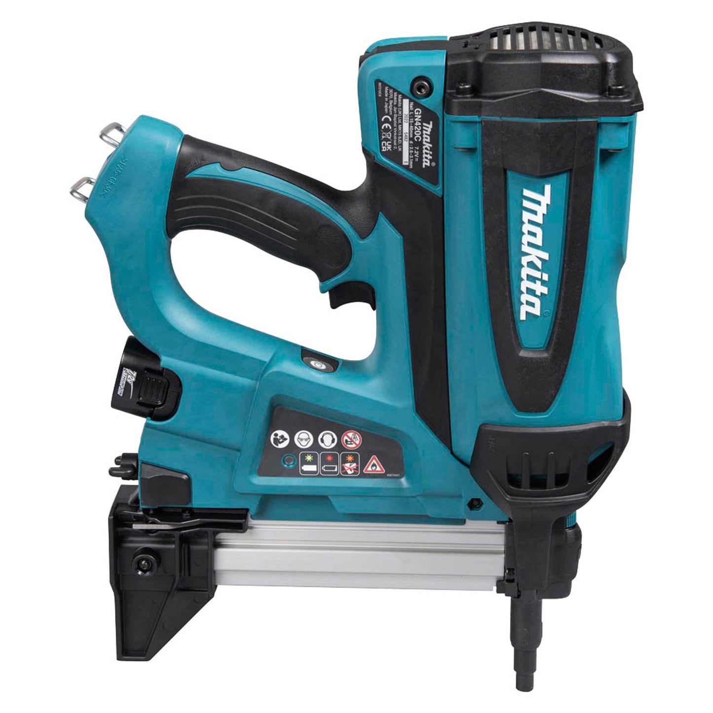 makita Gas-Nagler 7,2 V, mit 2 Akkus | GN420CLSE