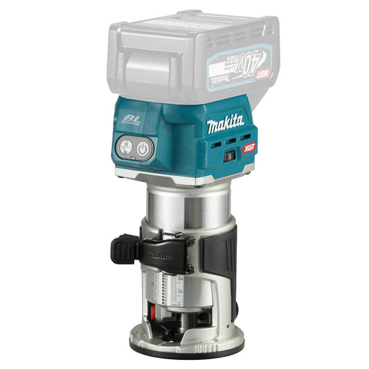 makita Akku-Oberfräse 40,0 V max., ohne Akku | RT001GZ10