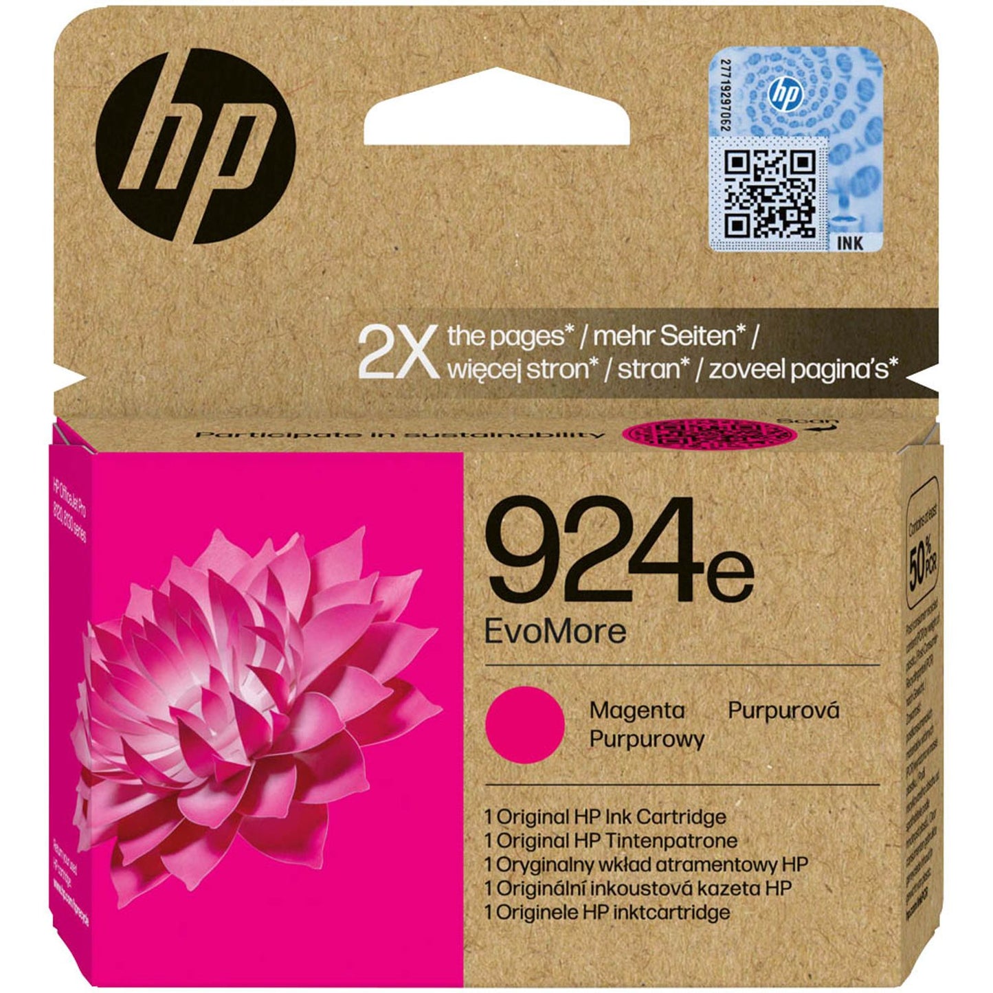 HP 924e () magenta Druckerpatrone | 4K0U8NE