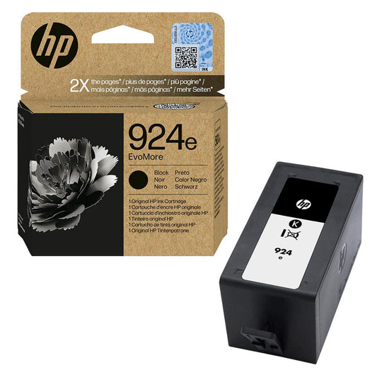 HP 924e () schwarz Druckerpatrone | 4K0V0NE