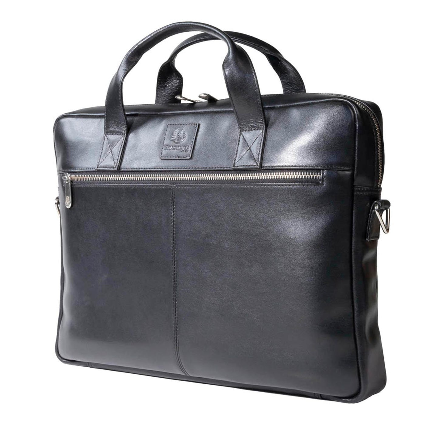 Exacompta Laptoptasche Exactive Leder schwarz bis 39,6 cm (15,6 Zoll) | 17437E