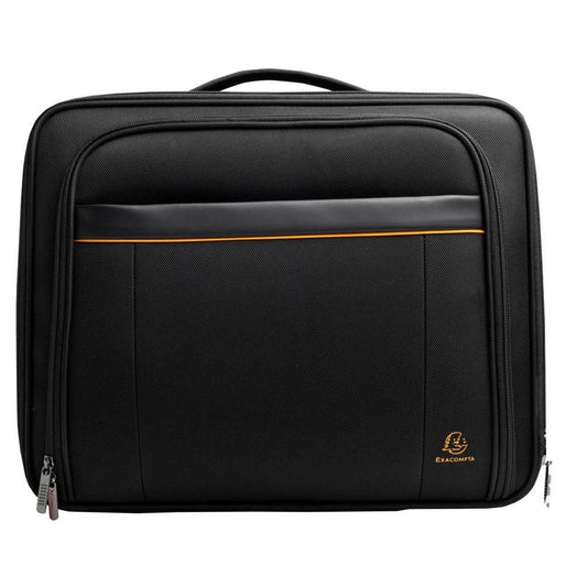 Exacompta Laptop-Trolley Eco Exactive Kunstfaser schwarz 44,0 x 20,0 x 37,0 cm | 18334E