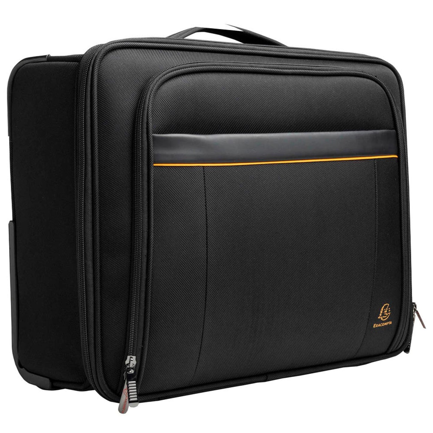 Exacompta Laptop-Trolley Eco Exactive Kunstfaser schwarz 44,0 x 20,0 x 37,0 cm | 18334E