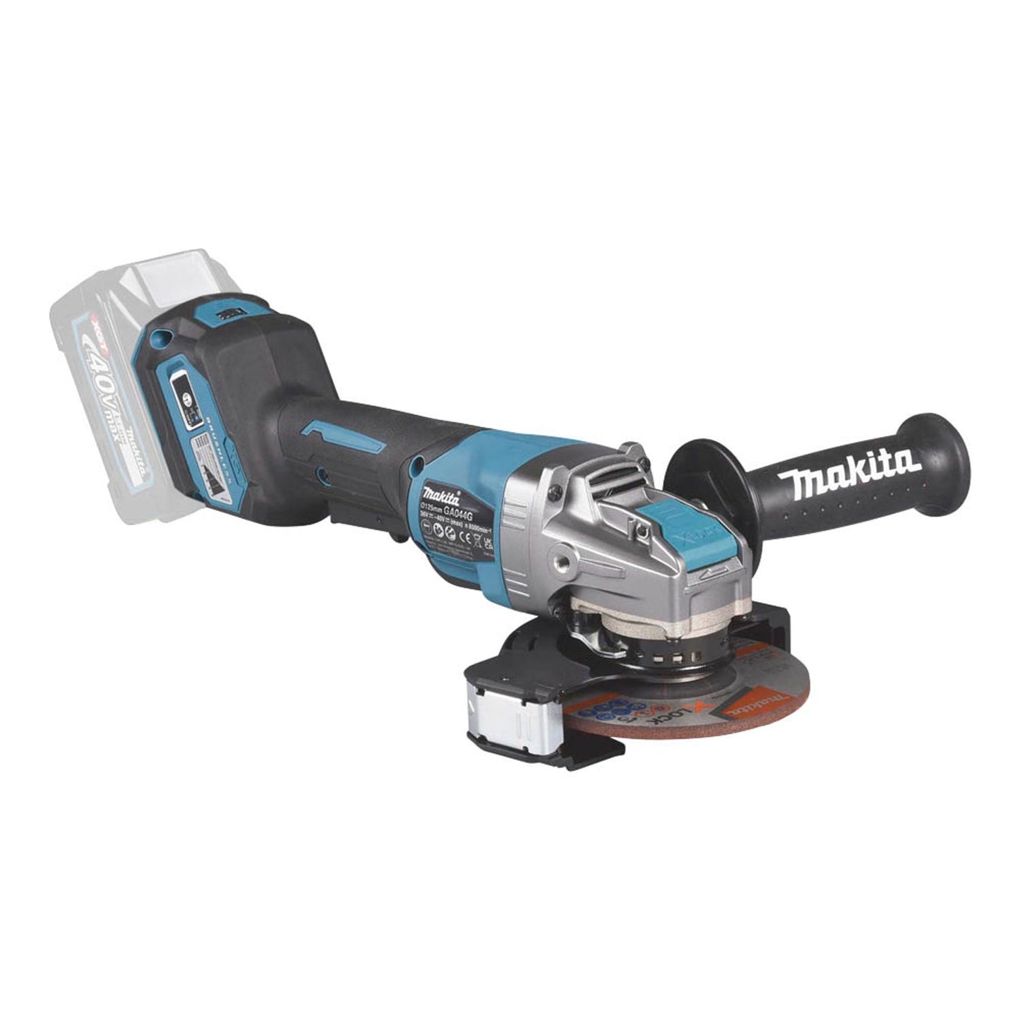 makita Akku-Winkelschleifer 40,0 V max., ohne Akku | GA044GZ