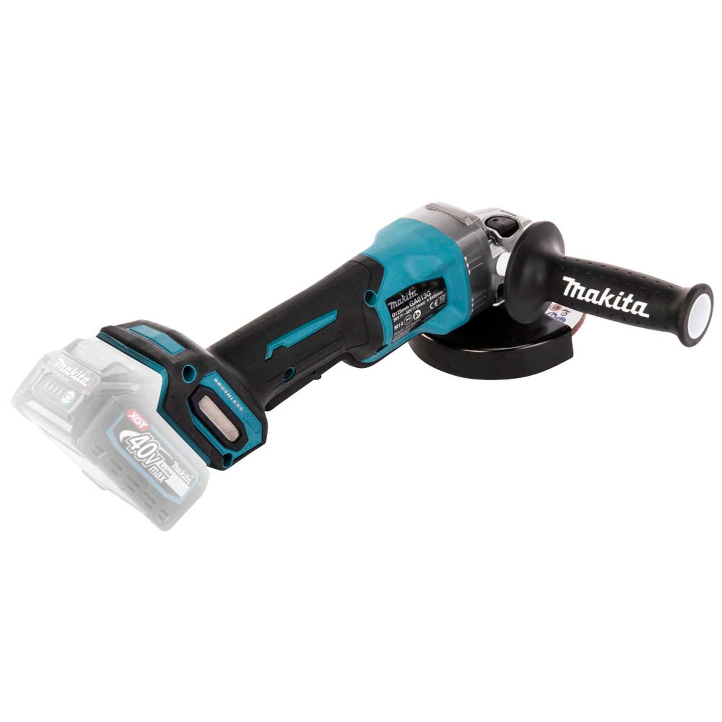 makita Akku-Winkelschleifer 40,0 V max., ohne Akku | GA013GZ