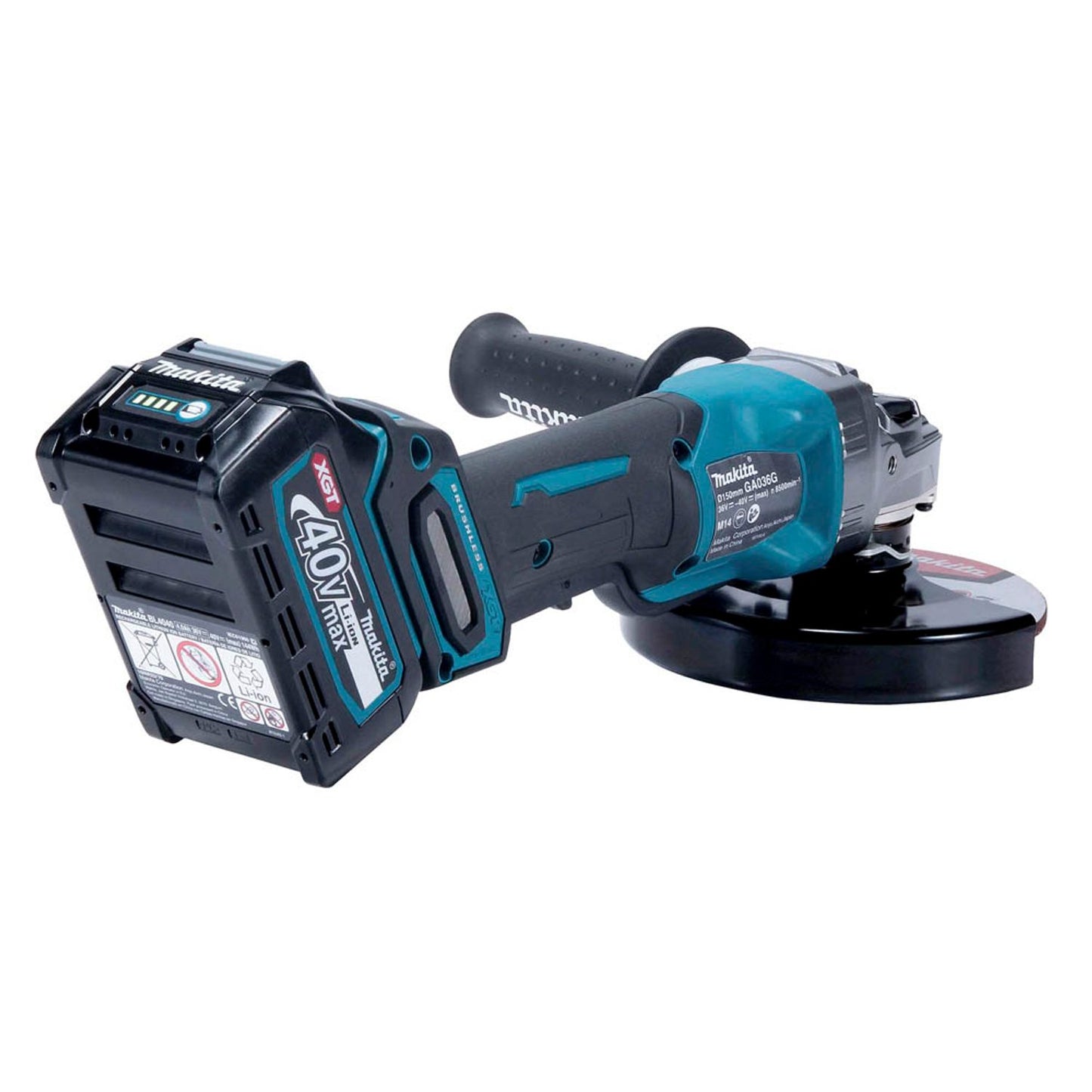 makita Akku-Winkelschleifer 40,0 V max., ohne Akku | GA036GZ
