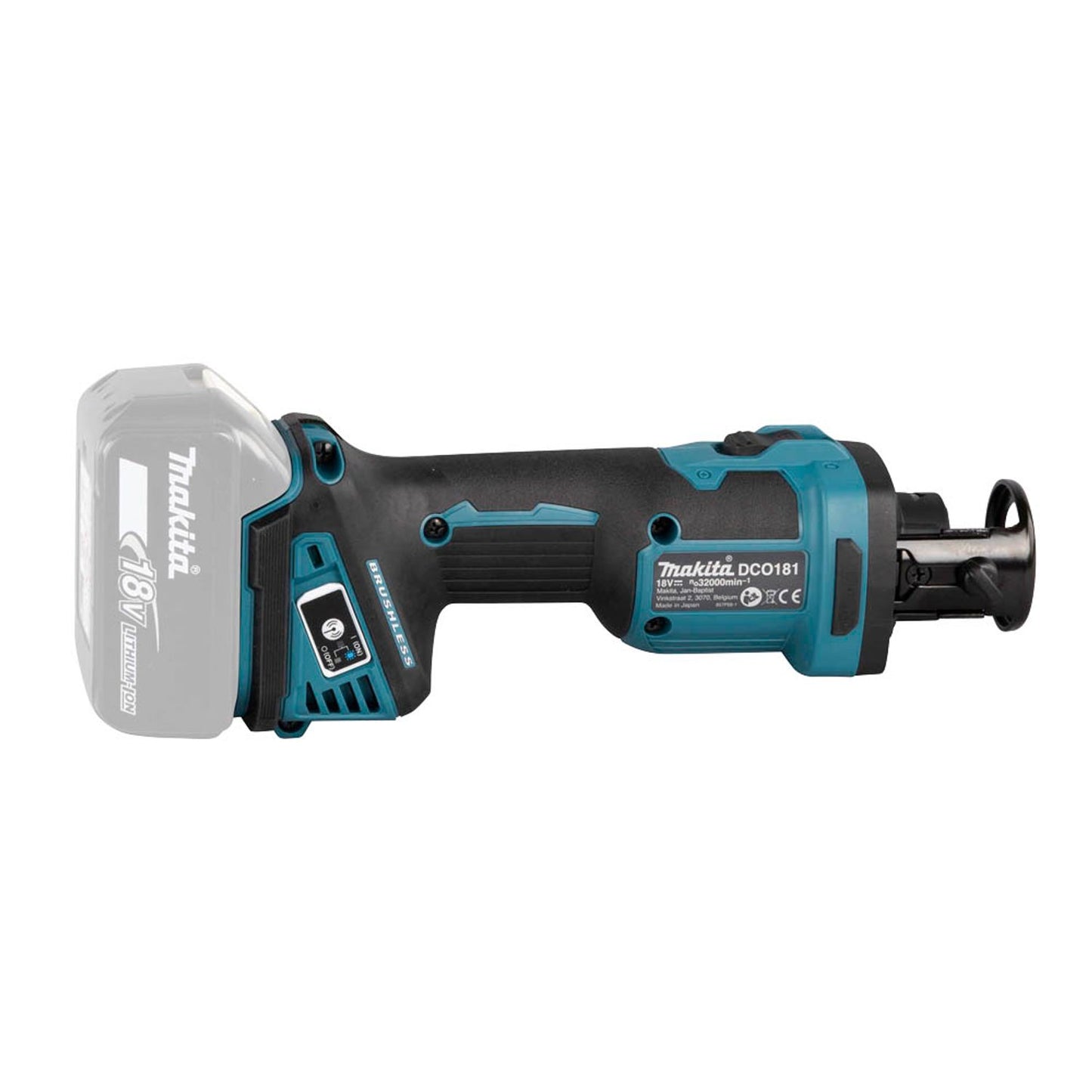makita Akku-Rotationsschneider 18,0 V, ohne Akku | DCO181Z