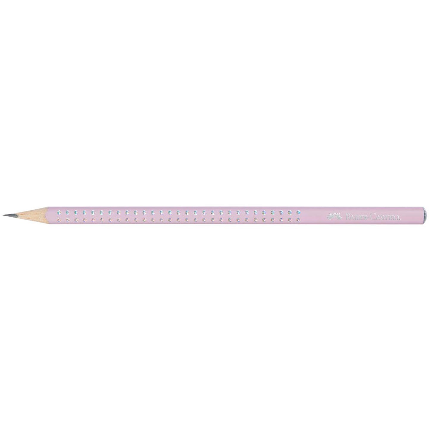 FABER-CASTELL Sparkle New Harmony Bleistifte B rose shadows, sky blue, schwarz | 218470 | 1 Pack = 3 St.