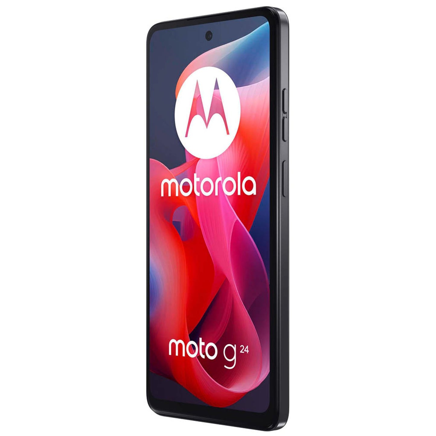 MOTOROLA moto g24 Dual-SIM-Smartphone charcoal-black 128 GB | PB180019SE