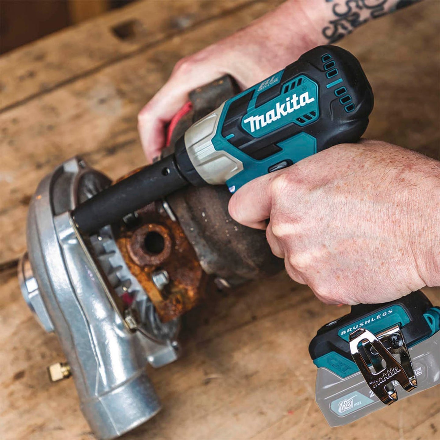 makita Akku-Schlagschrauber 12,0 V, ohne Akku | TW161DZ
