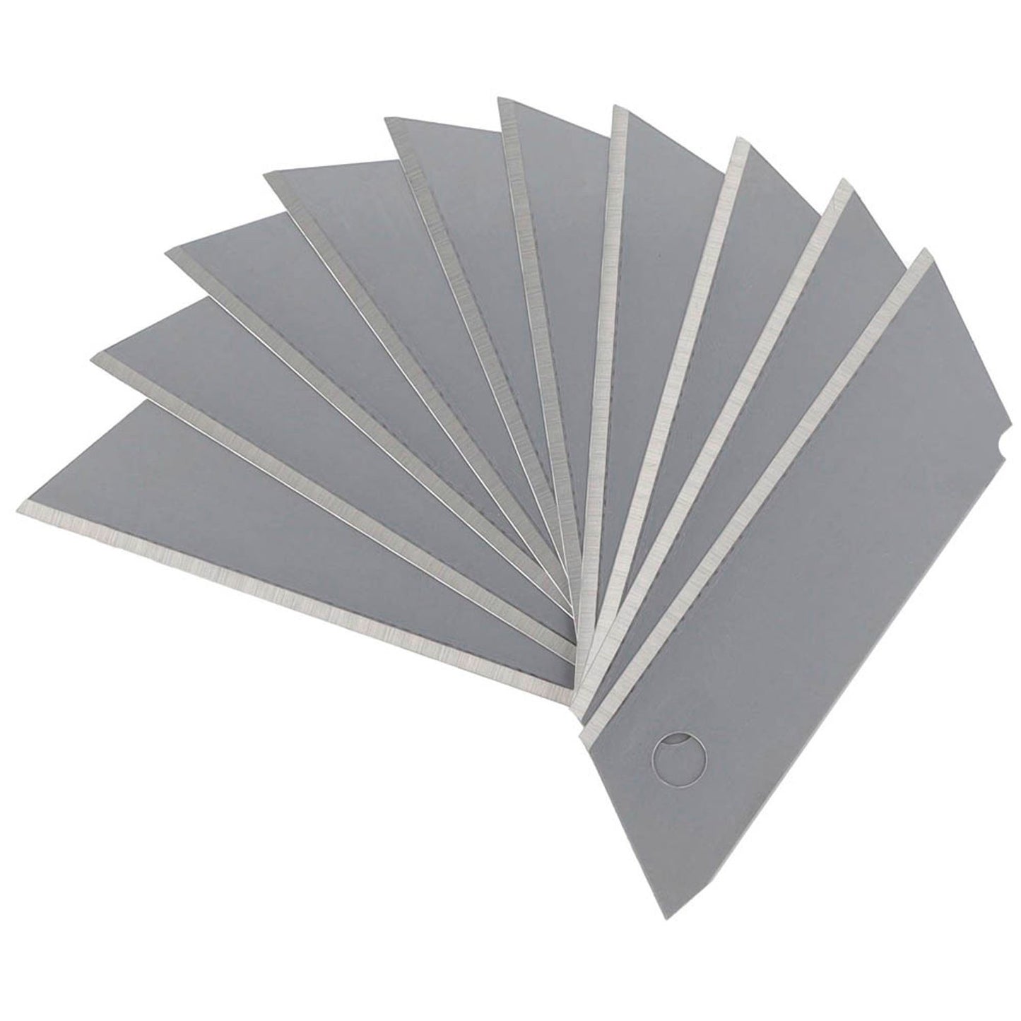 WESTCOTT Cuttermesser-Klingen silber 19 mm | E-84046 00 | 1 Pack = 10 St.