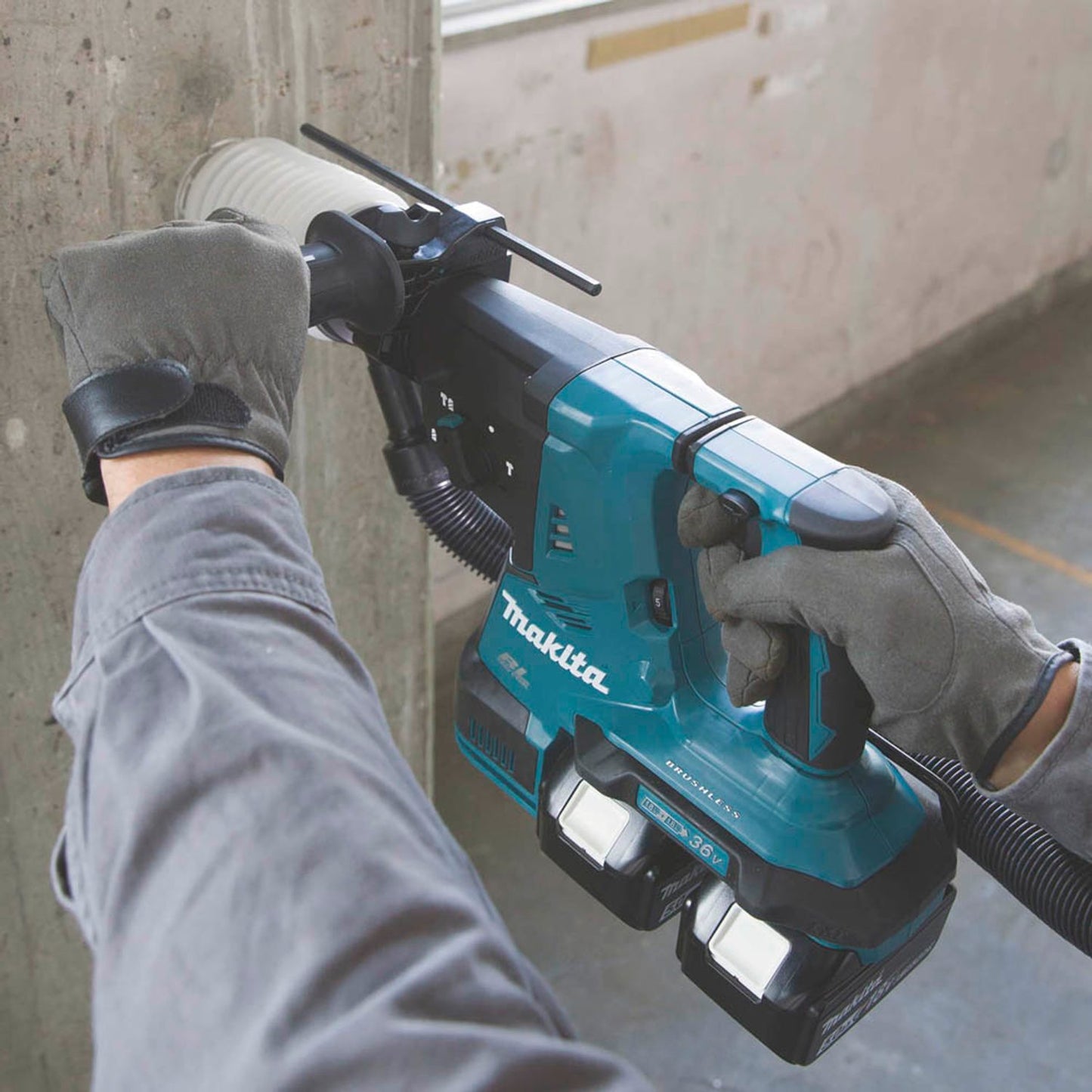 makita Akku-Kombihammer 2x 18,0 V, ohne Akku | DHR281ZJ