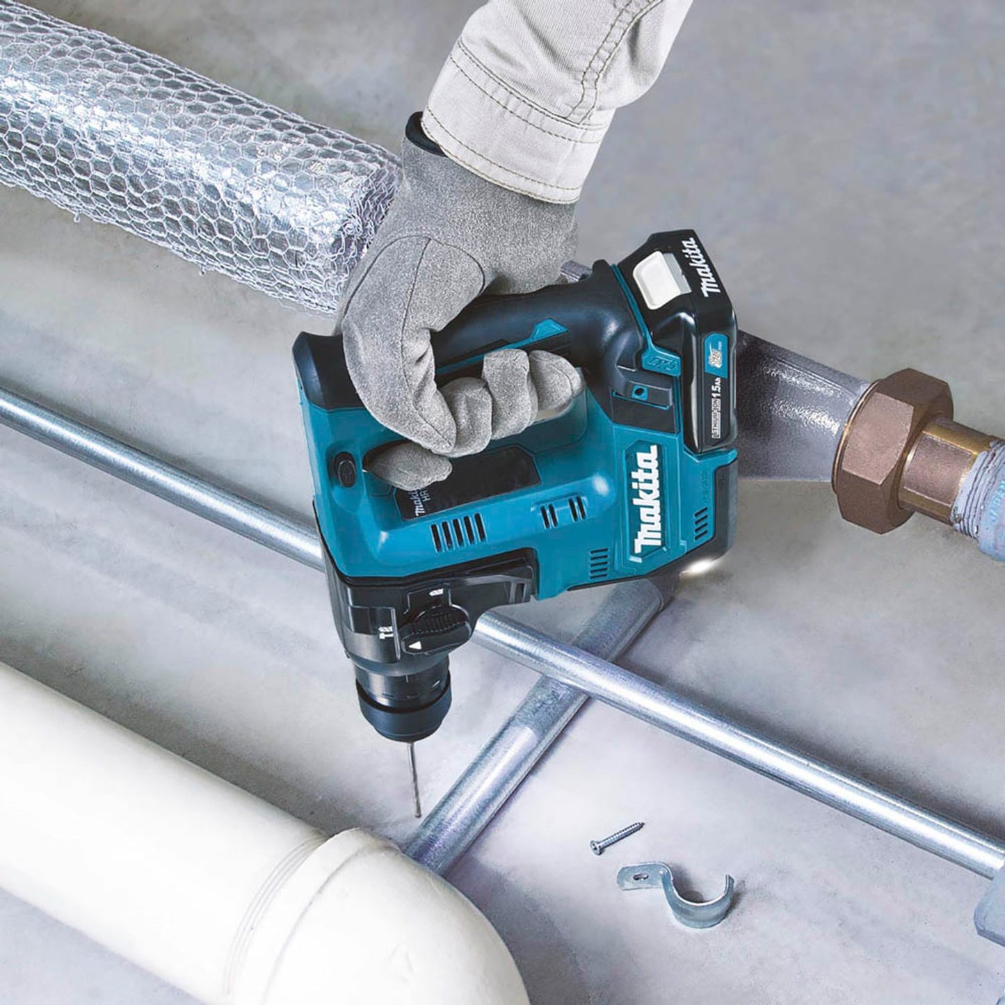 makita Akku-Bohrhammer 12,0 V, ohne Akku | HR140DZ