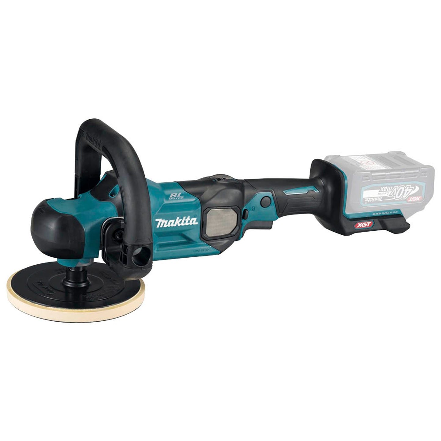 makita Akku-Poliermaschine 600-2200 /min-1, 40,0 V max., ohne Akku | PV001GZ