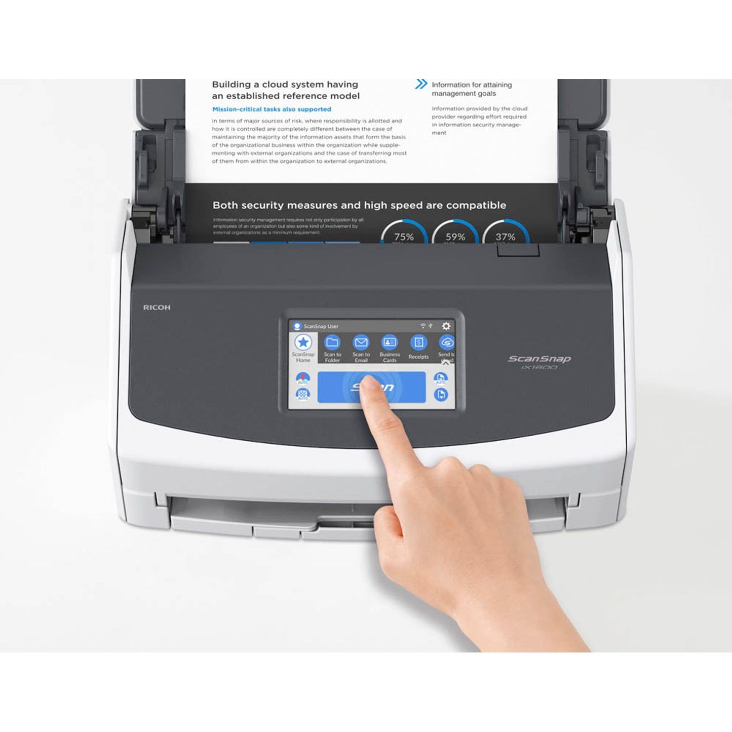 RICOH ScanSnap iX1600 Dokumentenscanner | PA03770-B401