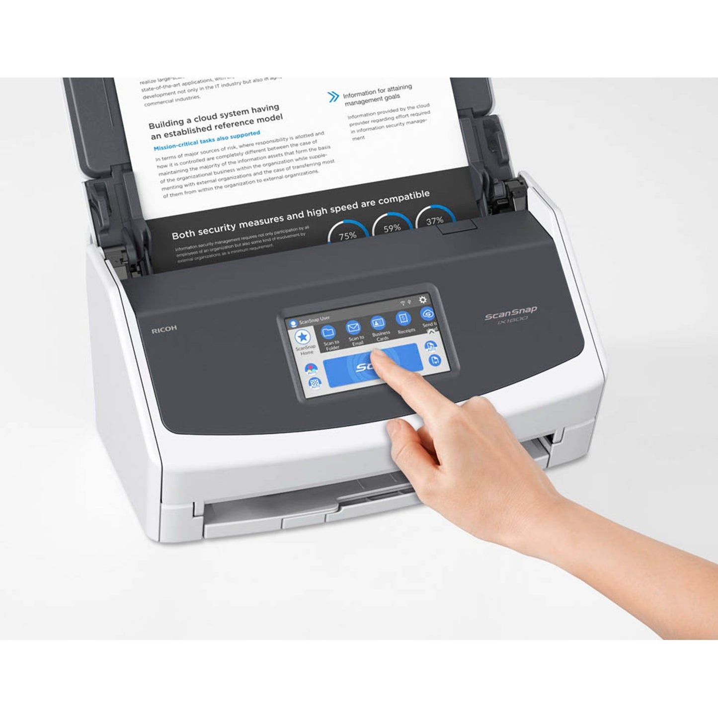 RICOH ScanSnap iX1600 Dokumentenscanner | PA03770-B401