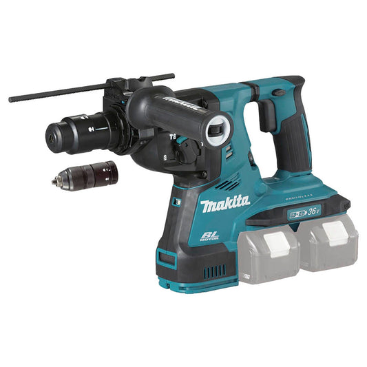 makita Akku-Kombihammer-Set 2x 18,0 V, ohne Akku | DHR283ZJU