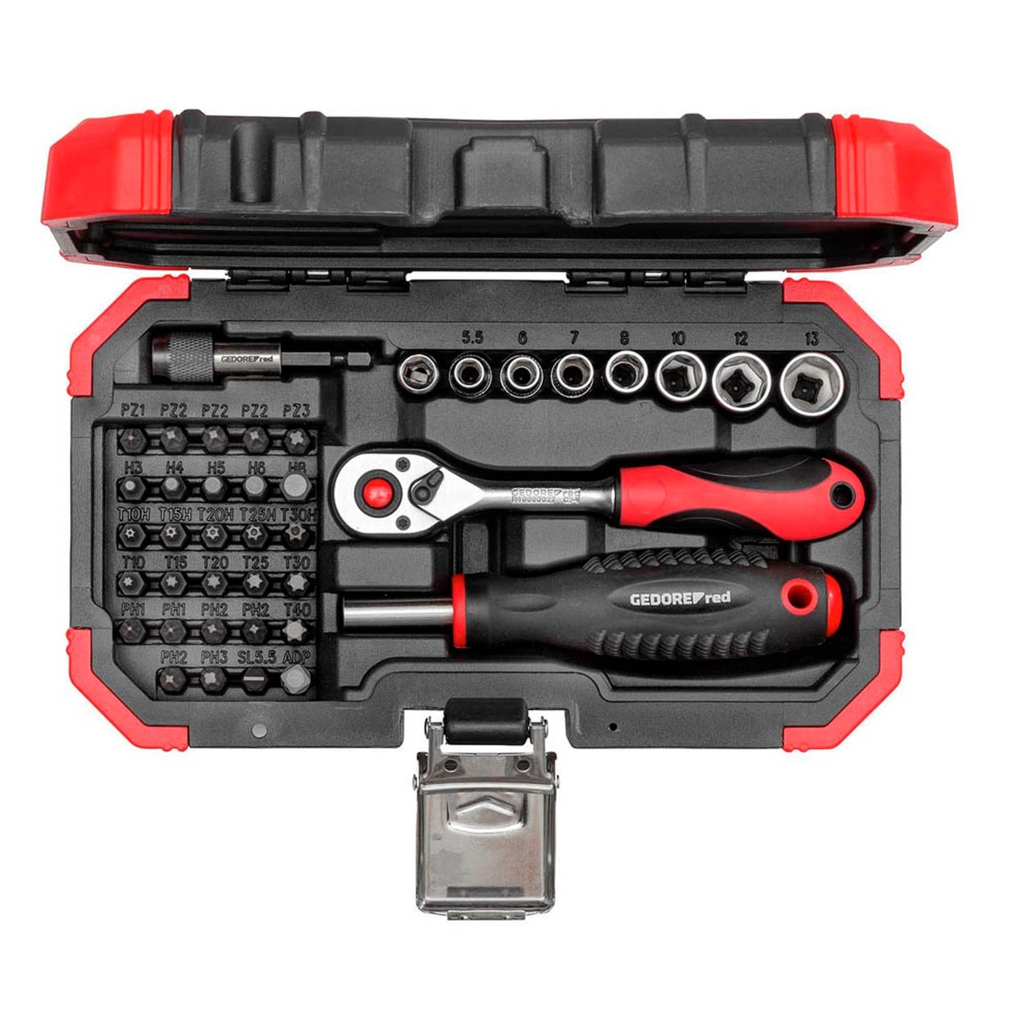 GEDOREred R33003040 Bit-Set, 40-teilig | 3301349