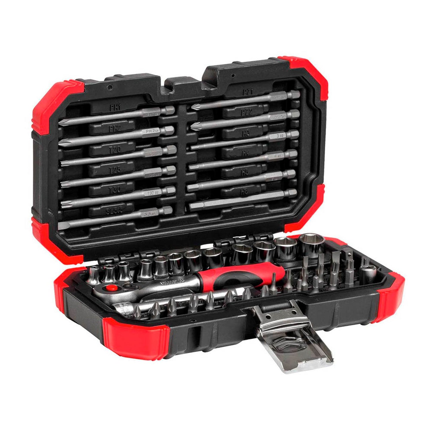 GEDOREred R33003051 Bit-Set, 51-teilig | 3301350