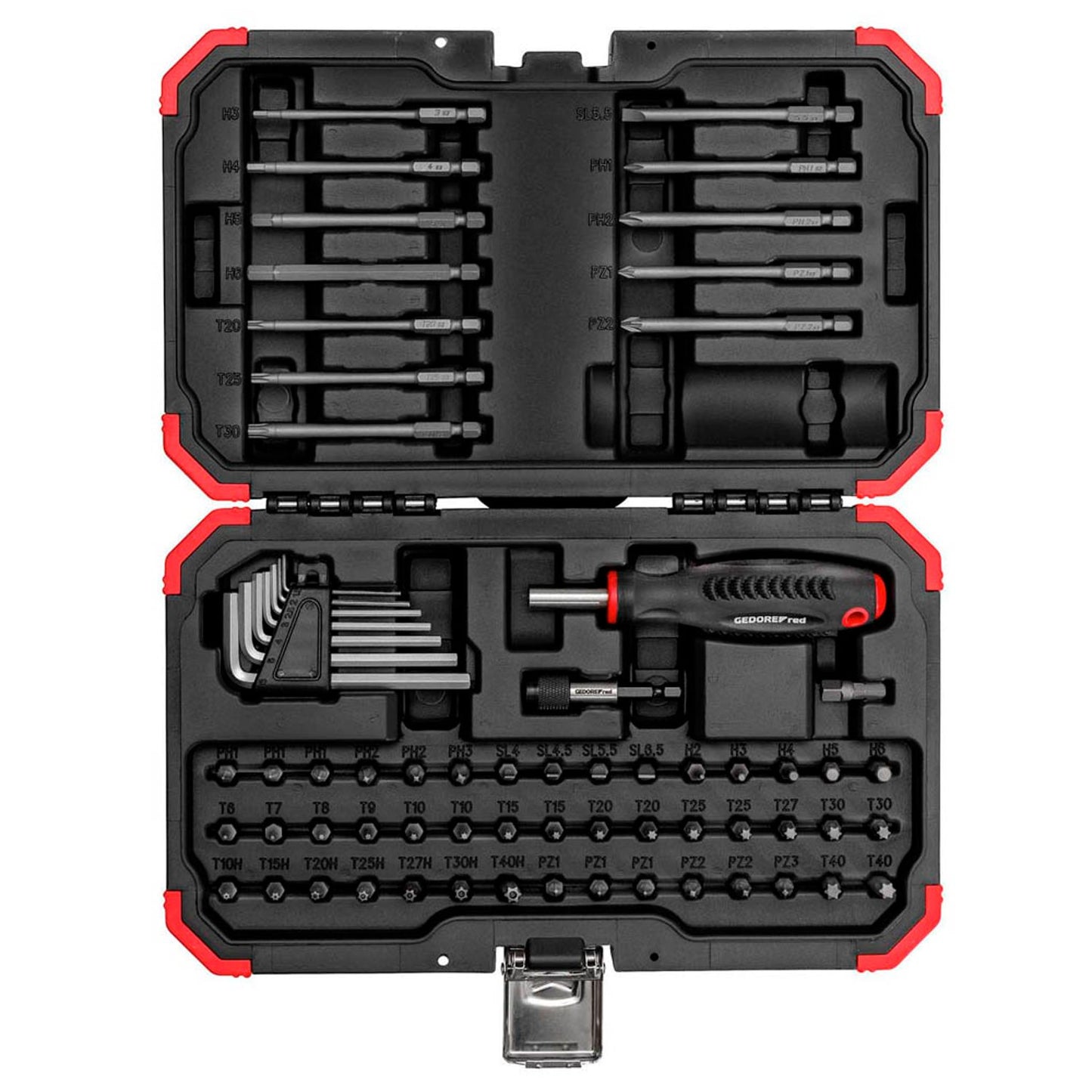 GEDOREred R33003067 Bit-Set, 67-teilig | 3301352