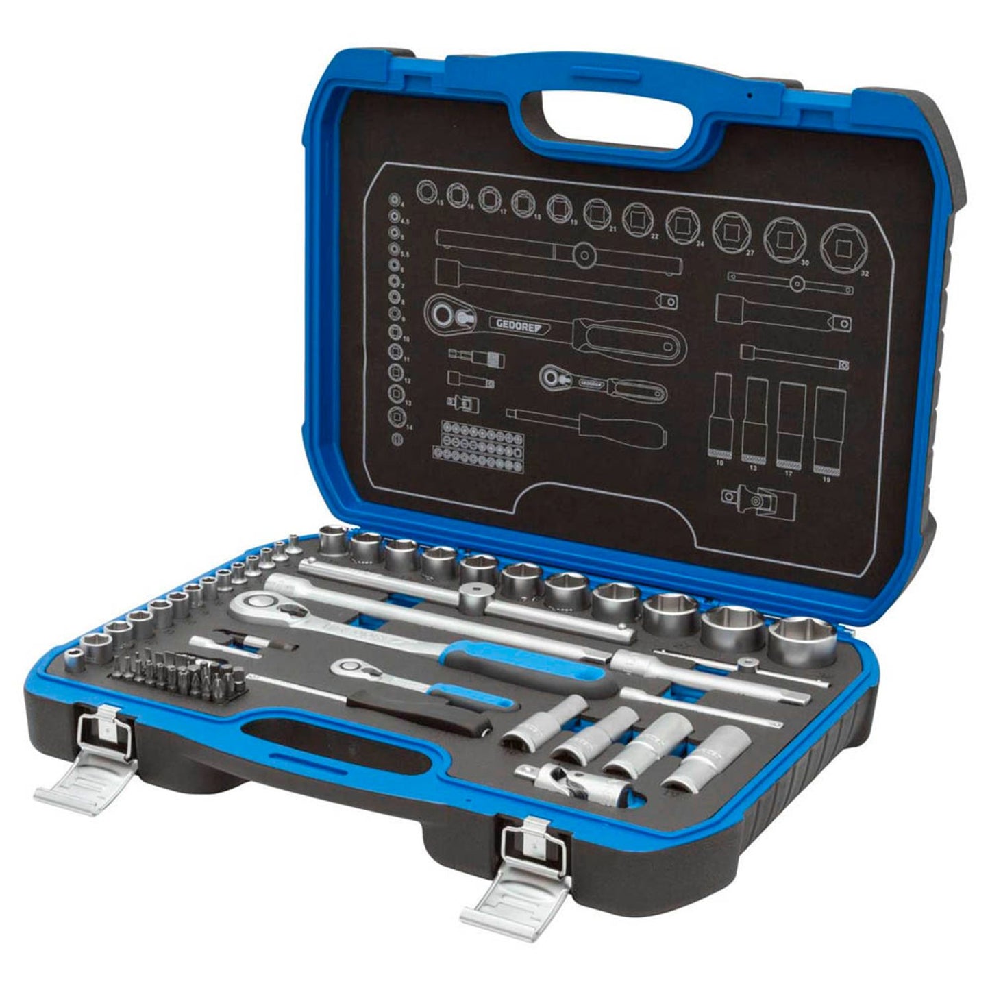 GEDORE Steckschlüssel-Satz 69-teilig | 3108902
