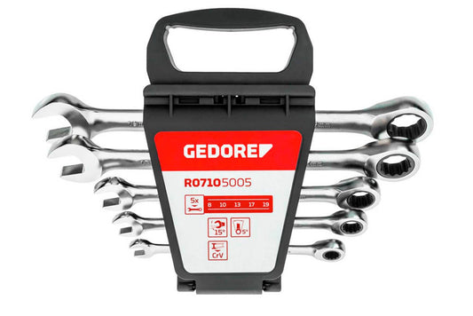 GEDOREred Ring-Maulschlüssel-Satz