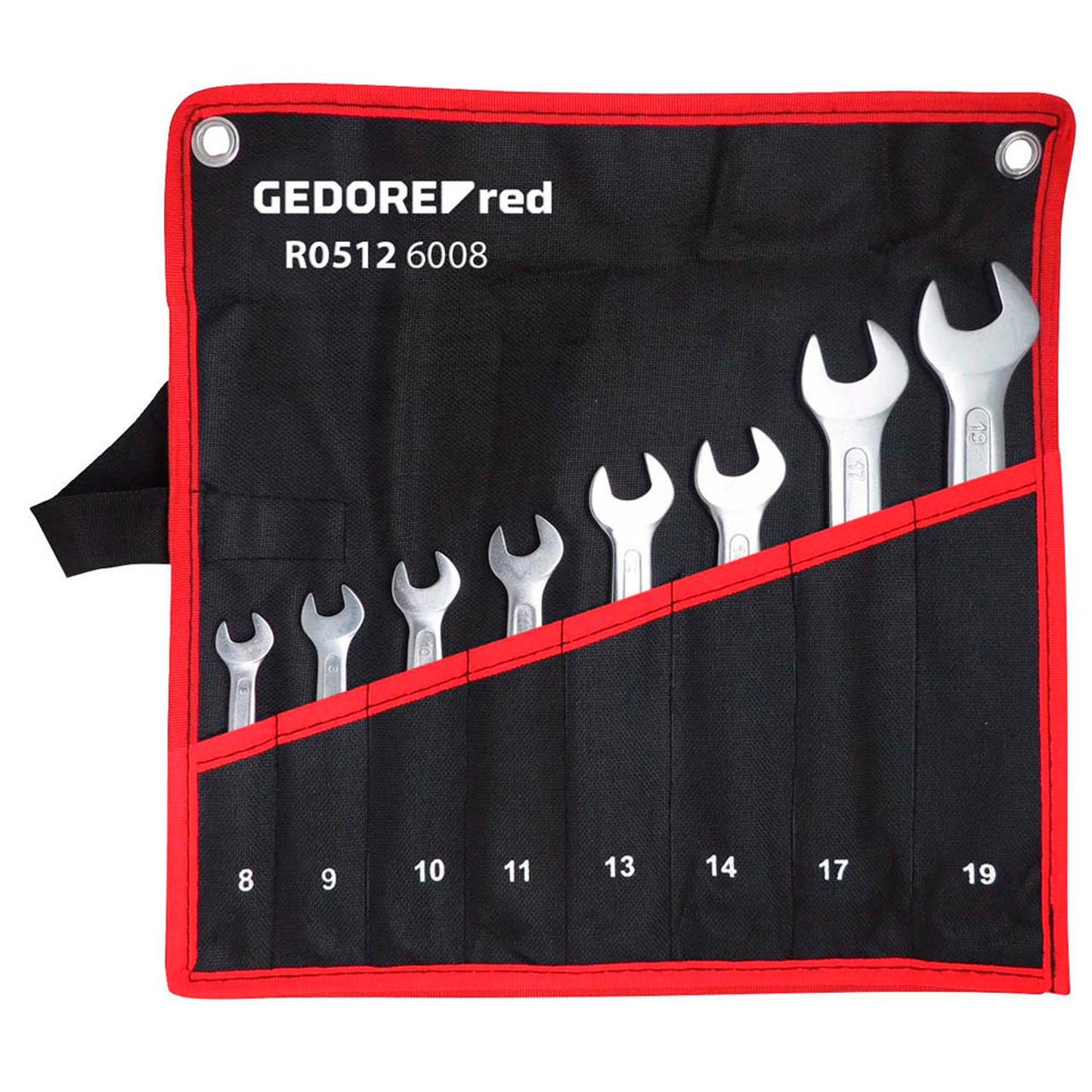 GEDOREred Doppelmaulschlüssel-Satz R05126008 8-teilig | 3301081