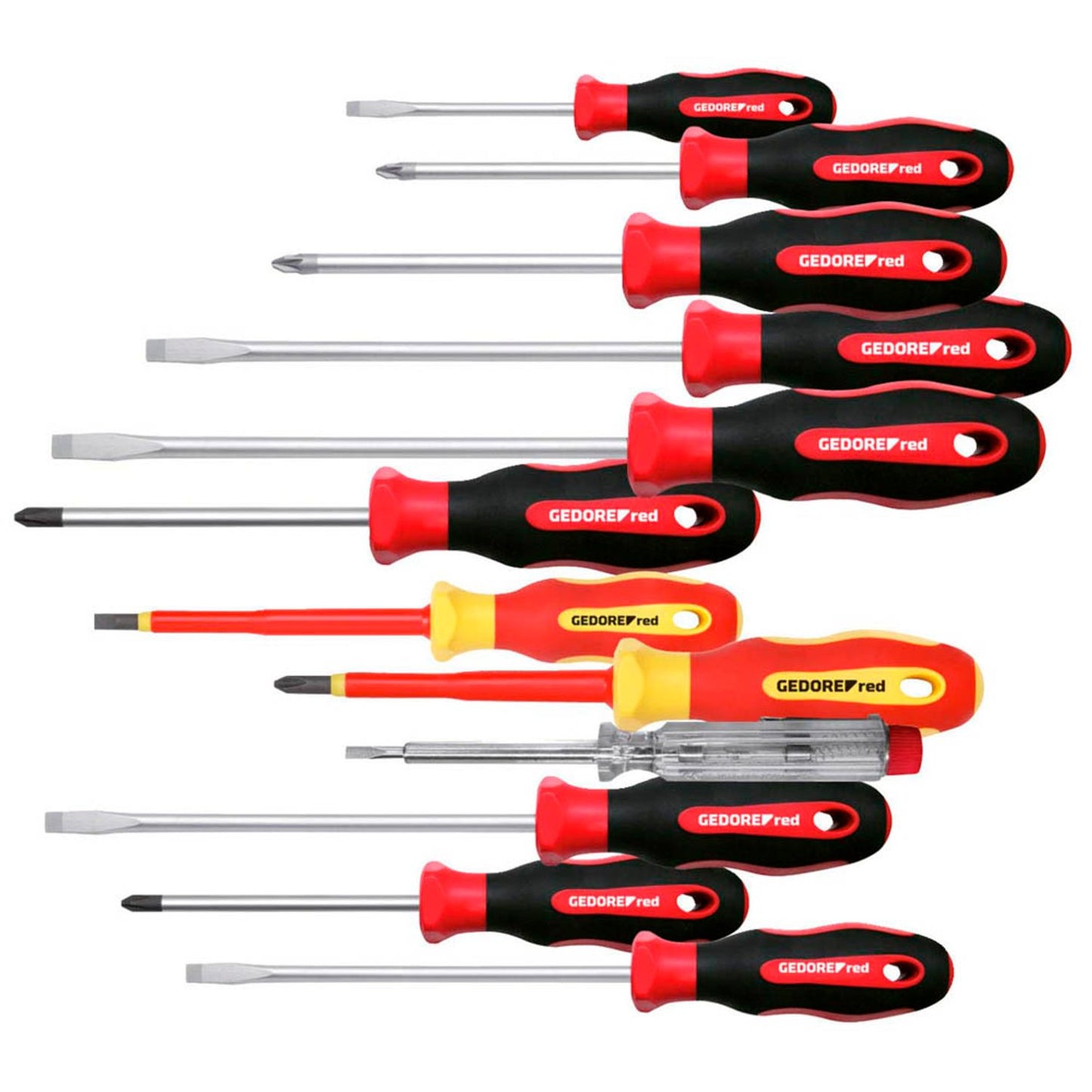 GEDOREred Schraubenausdreher-Set R38002012 12-teilig | 3301273