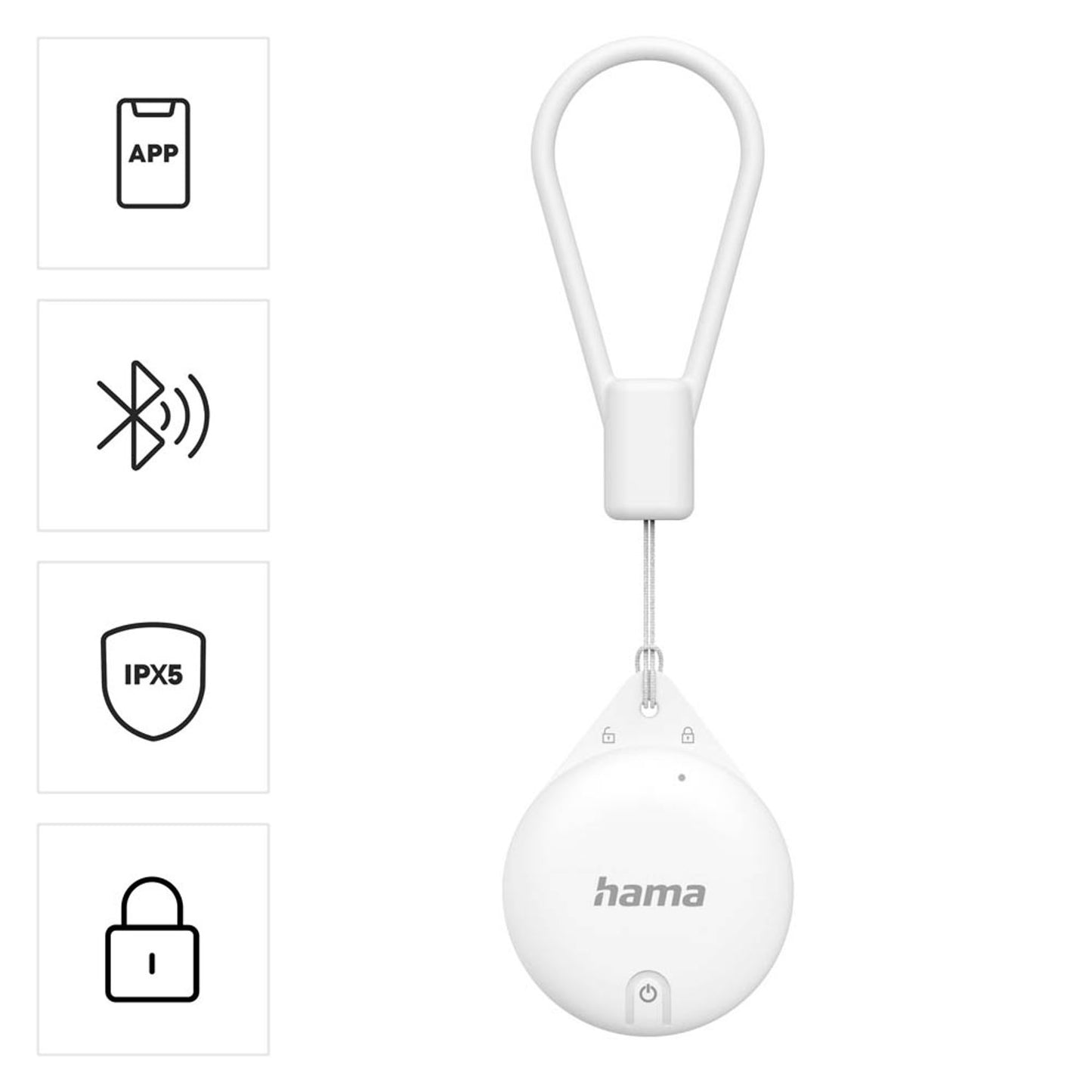 hama Item Finder 4er-Pack Bluetooth-Tracker | 185816 | 1 Pack = 4 St.