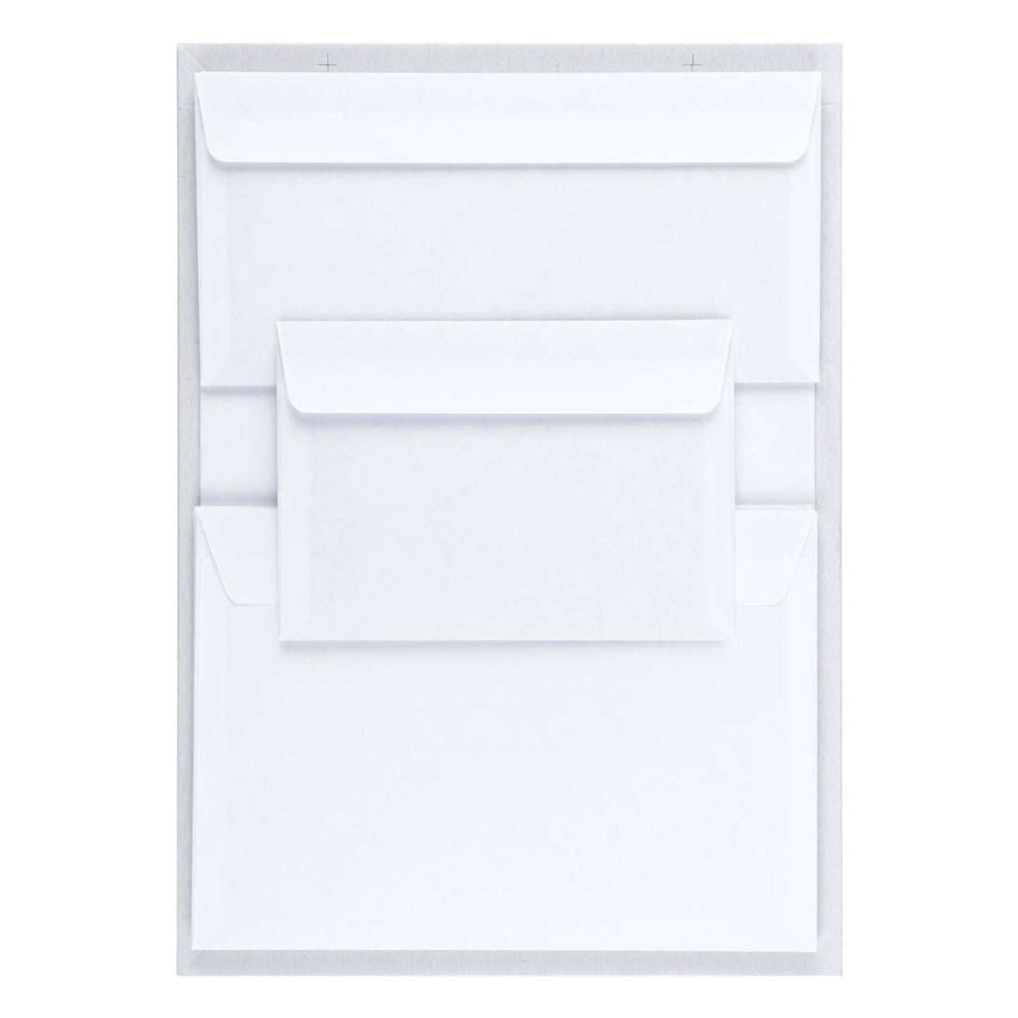 ÖKI Briefumschläge-Set Mix-Pack sortiert ohne Fenster weiß haftklebend | 45709 | 1 Pack = 16 St.